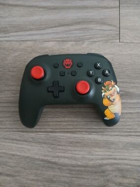 Nintendo Bowser Edition Wireless Controller - Black with Red Accents